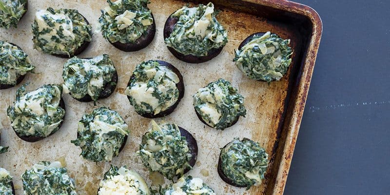 recipe-roundup-spinach-artichoke-stuffed-mushrooms