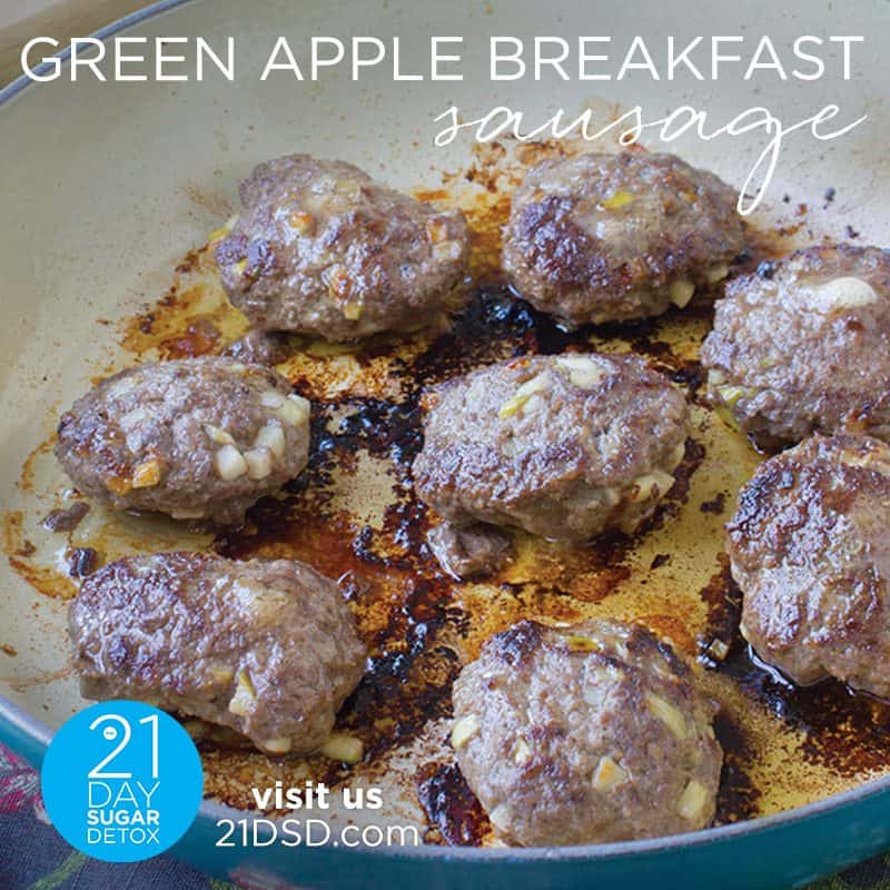 21DSD Recipe: Green Apple Breakfast Sausage | The 21-Day Sugar Detox by