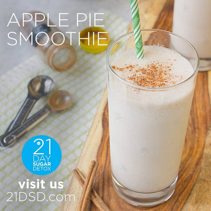 21DSD Recipe: Apple Pie Smoothie | The 21-Day Sugar Detox by Diane ...