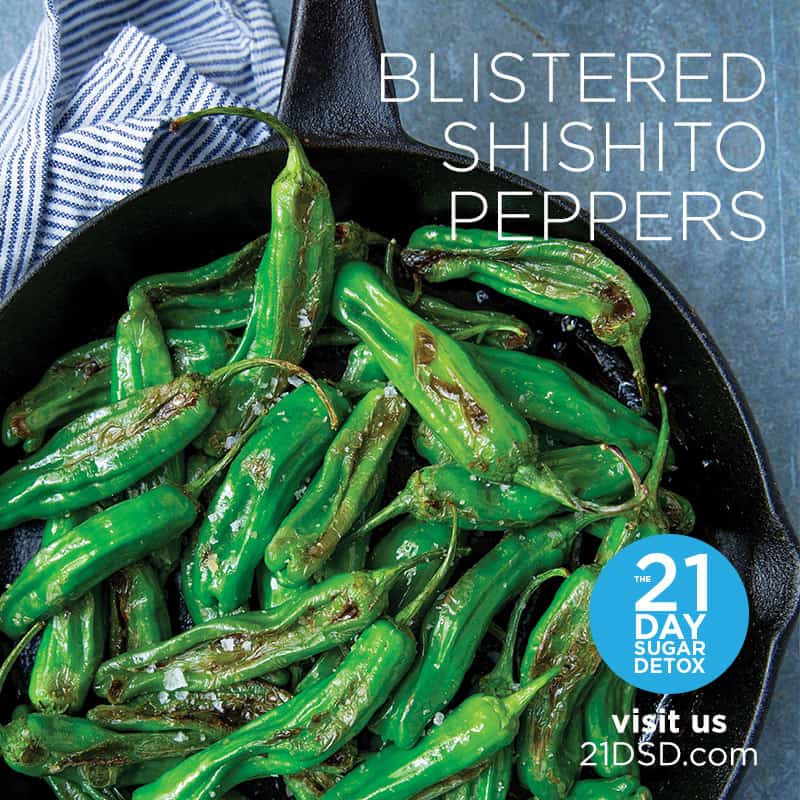 Blistered Shishito Pepper Recipe | The 21-Day Sugar Detox