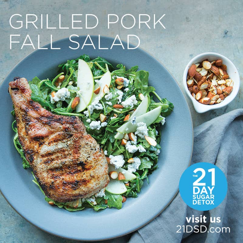 Grilled Pork Fall Salad Recipe | The 21-Day Sugar Detox