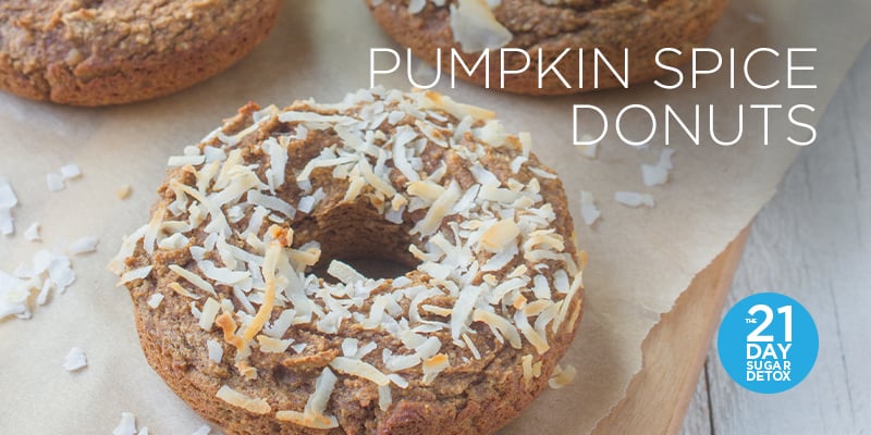 Pumpkin Spice Donut Recipe | The 21-Day Sugar Detox