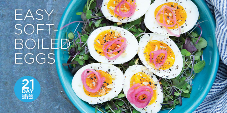 21DSD Recipe: Easy Soft-Boiled Eggs | The 21-Day Sugar Detox By Diane ...