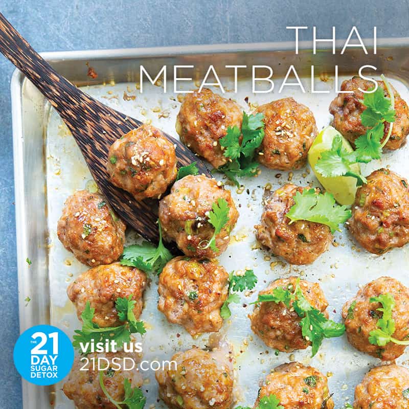 Thai Meatballs Recipe | The 21-Day Sugar Detox